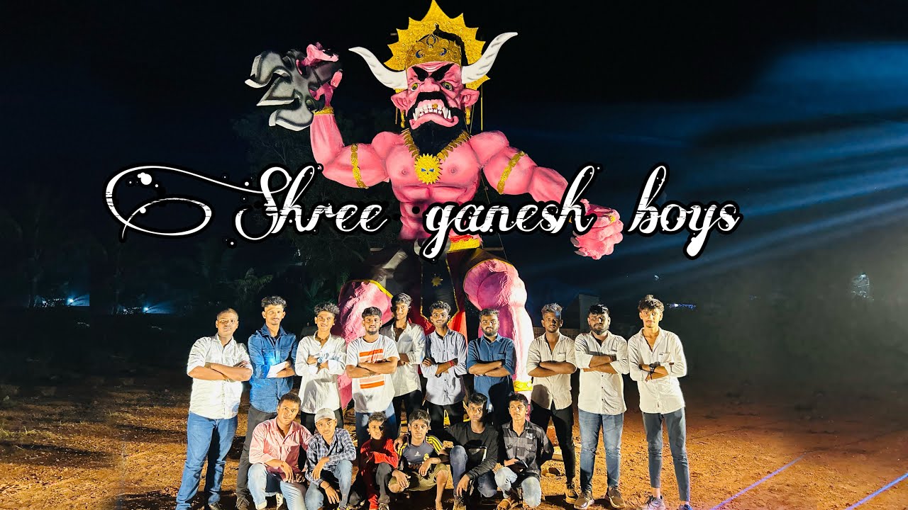 Narkasur in Goa 2023 | king of colvale | Shree Ganesh Boys (Final episode)👹