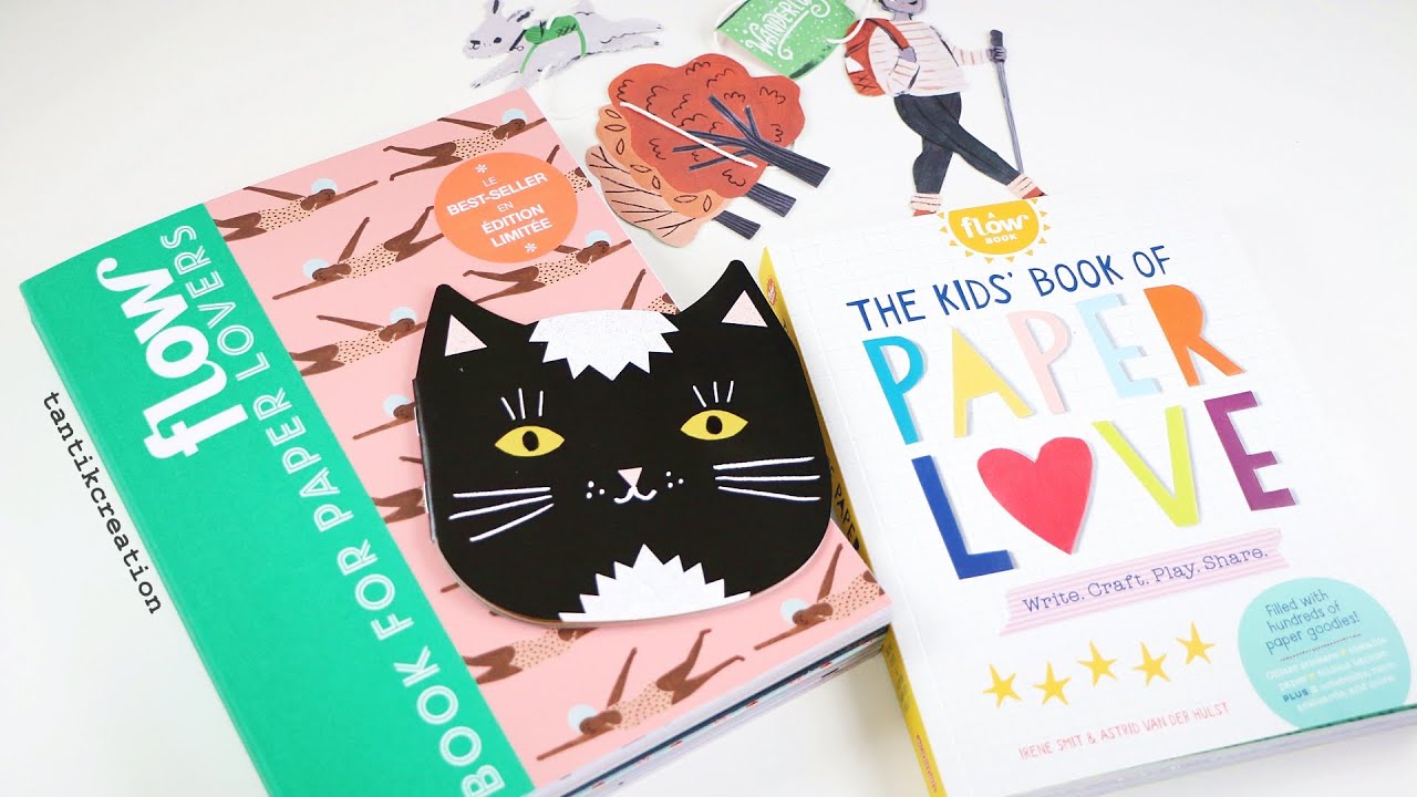 Quick flip through the new Flow Book For Paper Lovers 7 and the Kids Book Of Paper Love.