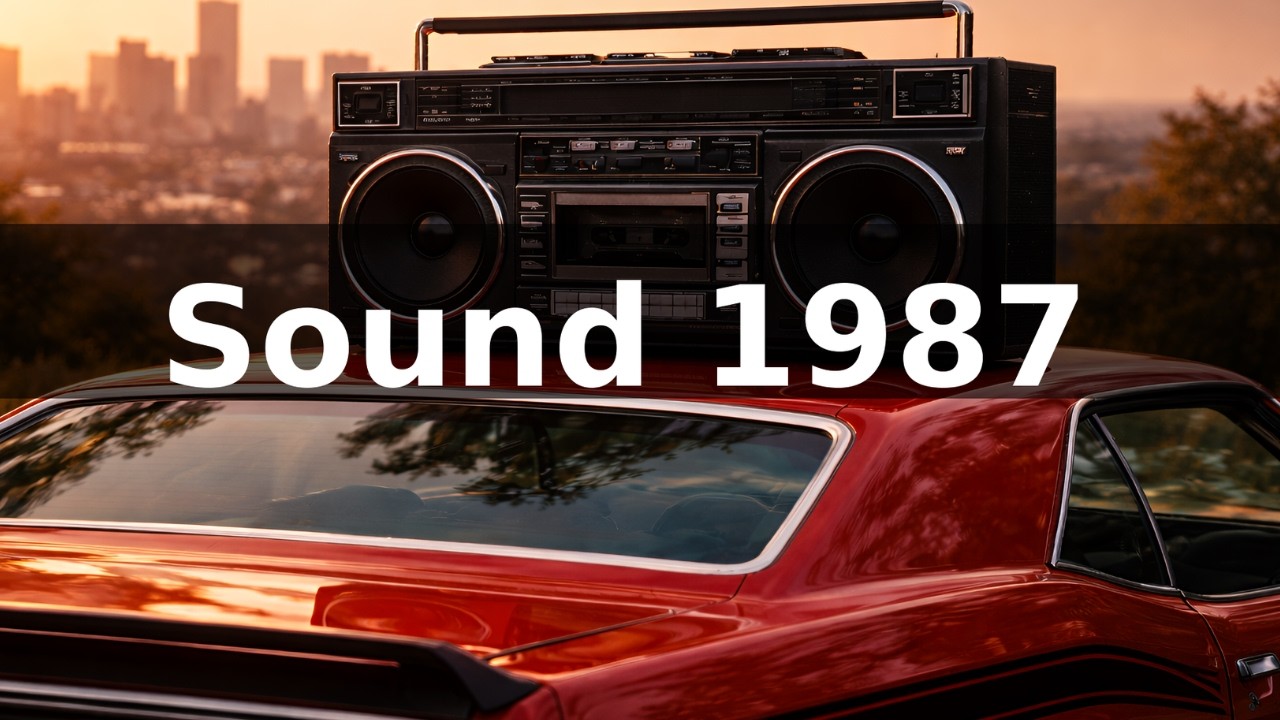 Retro 1987 Night Drive – 80s Synthwave Music, Cassette Vibes & Relaxing Retro Sounds