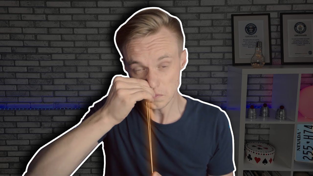 Triukas su gumele | Magijos pamoka #6