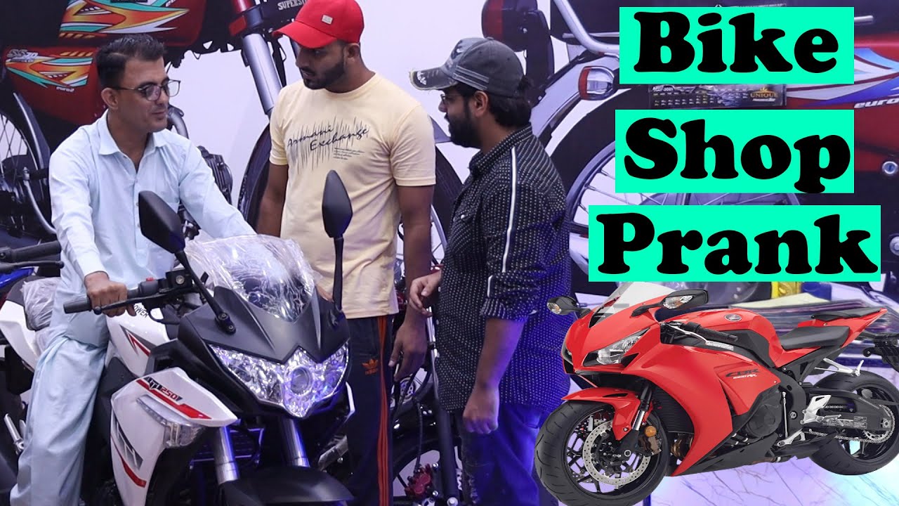 Bike Showroom Prank | Pranks In Pakistan | Humanitarians
