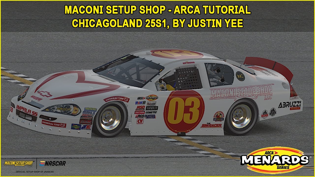 iRacing ARCA Chicago Oval Guide to Qualifying and Race 25S1