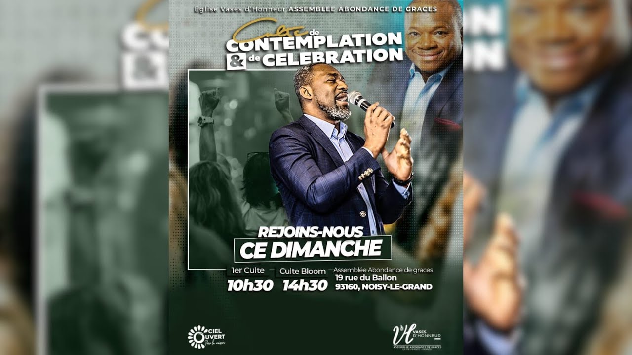 Culte d'adoration et de contemplation|01-03-2026|Pasteur Fabrice BEDJO