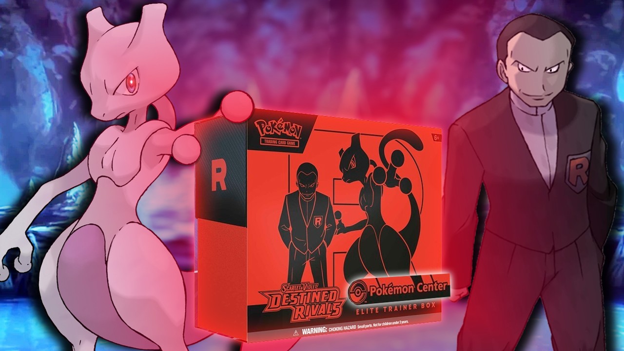 Destined Rivals POKEMON CENTER ETB Opening!