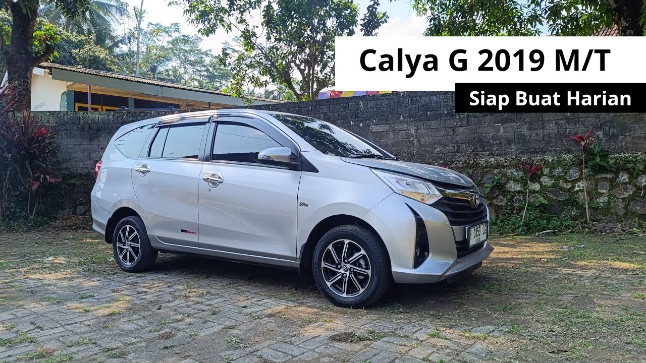 JUAL MOBIL: TOYOTA CALYA G 2019 M/T SIAP BUAT KEMANA AJA