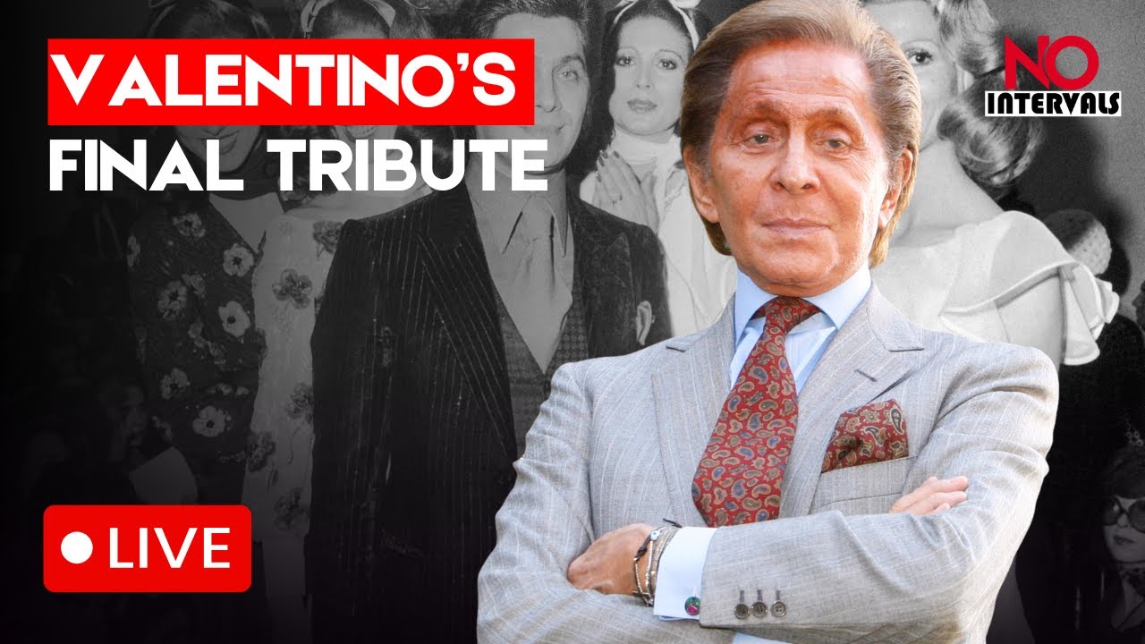 LIVE: Fashion Designer Valentino Garavani FUNERAL: Stars & Fans Pay Tribute In Rome | Hollywood News