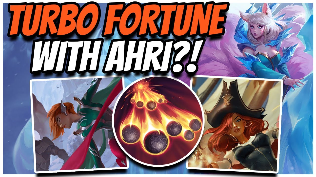 Ahri can make Miss Fortune level up Even Faster