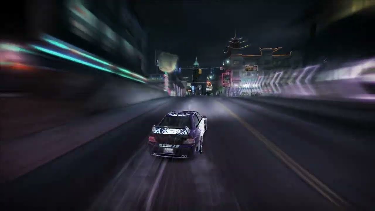 Need For Speed Carbon - No HUD Drifting