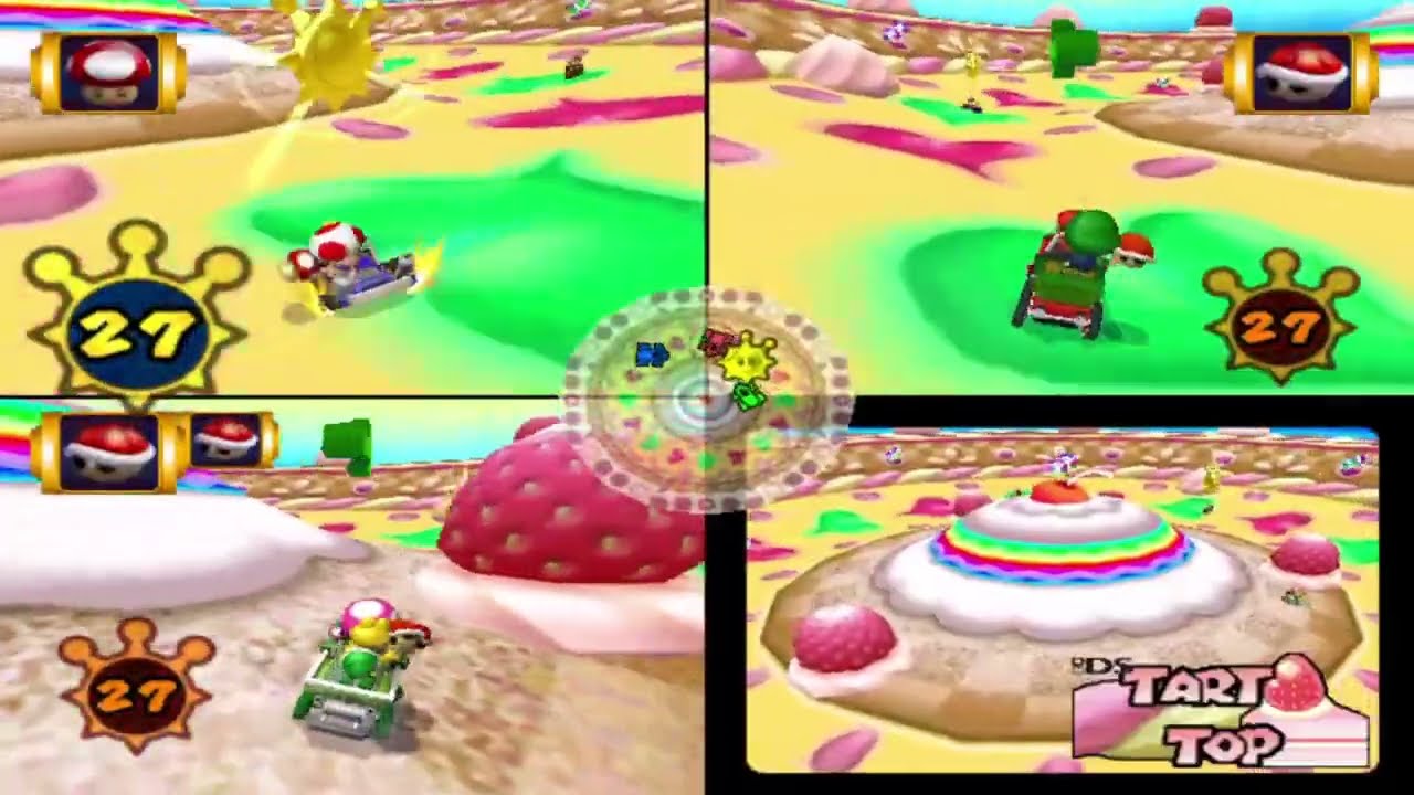 Mario Kart: Double Dash!! Plus (v3.3) - Battle Mode (3 Players)