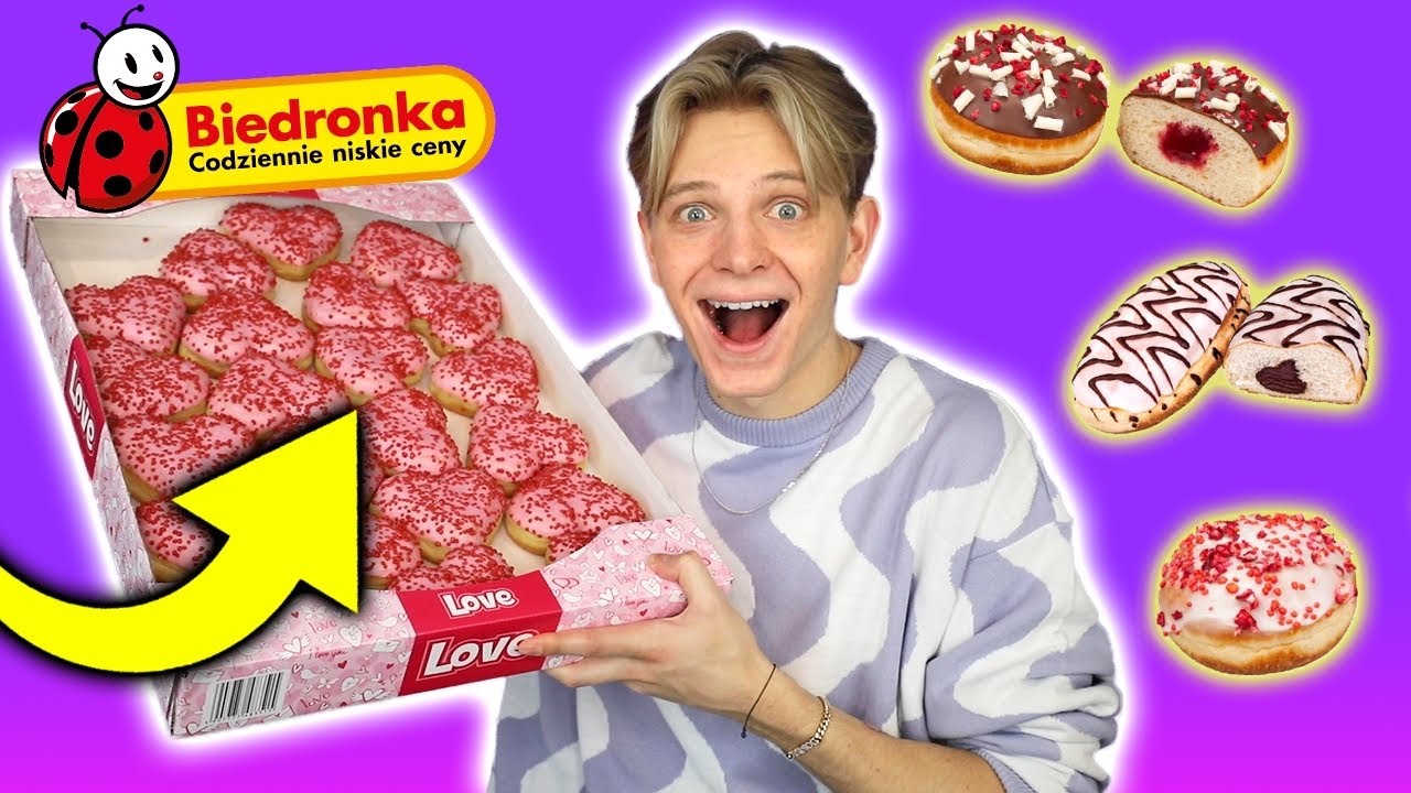 TESTUJĘ PĄCZKI Z BIEDRONKI 😱 | Dominik Rupiński