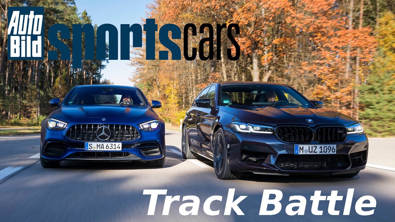 TRACK BATTLE: AMG E63 S vs. BMW M5 Competition