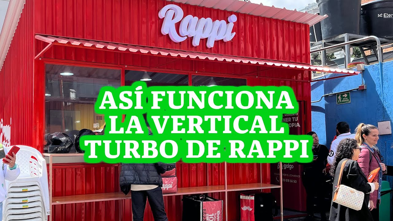 As&iacute; funciona la vertical Turbo de Rappi