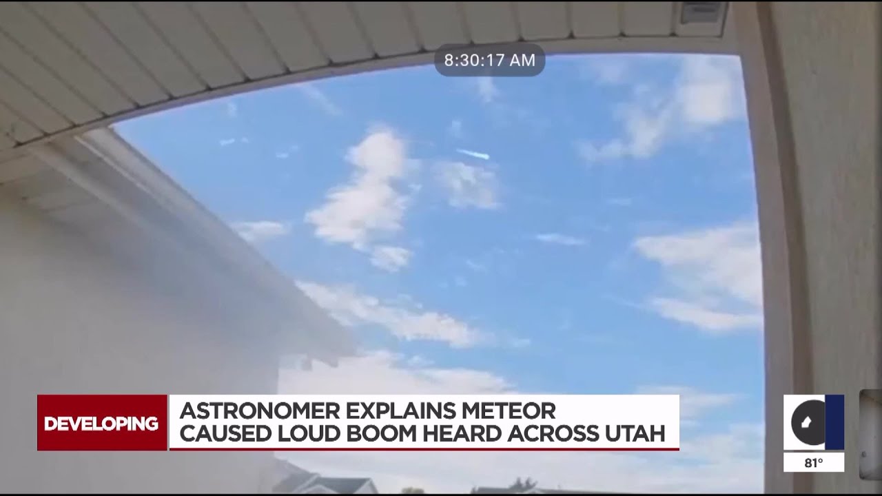 After loud boom across Utah, here’s why you should check your yard for treasure