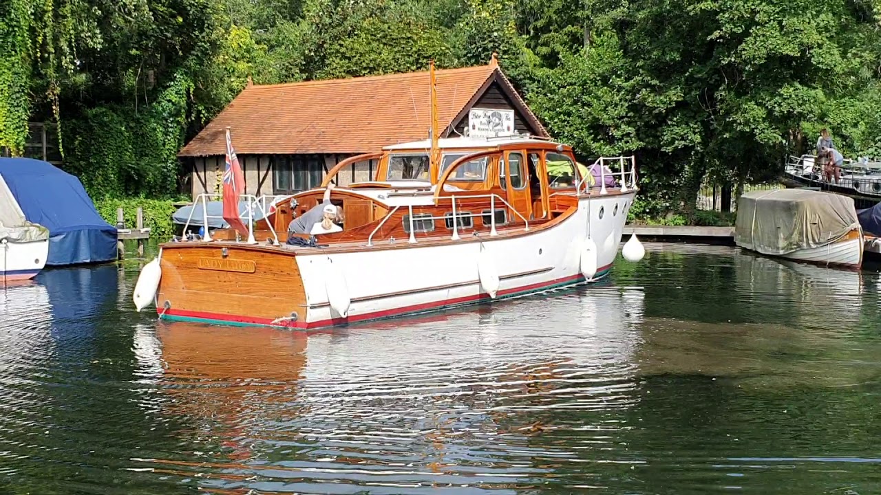 Classic Thames boat