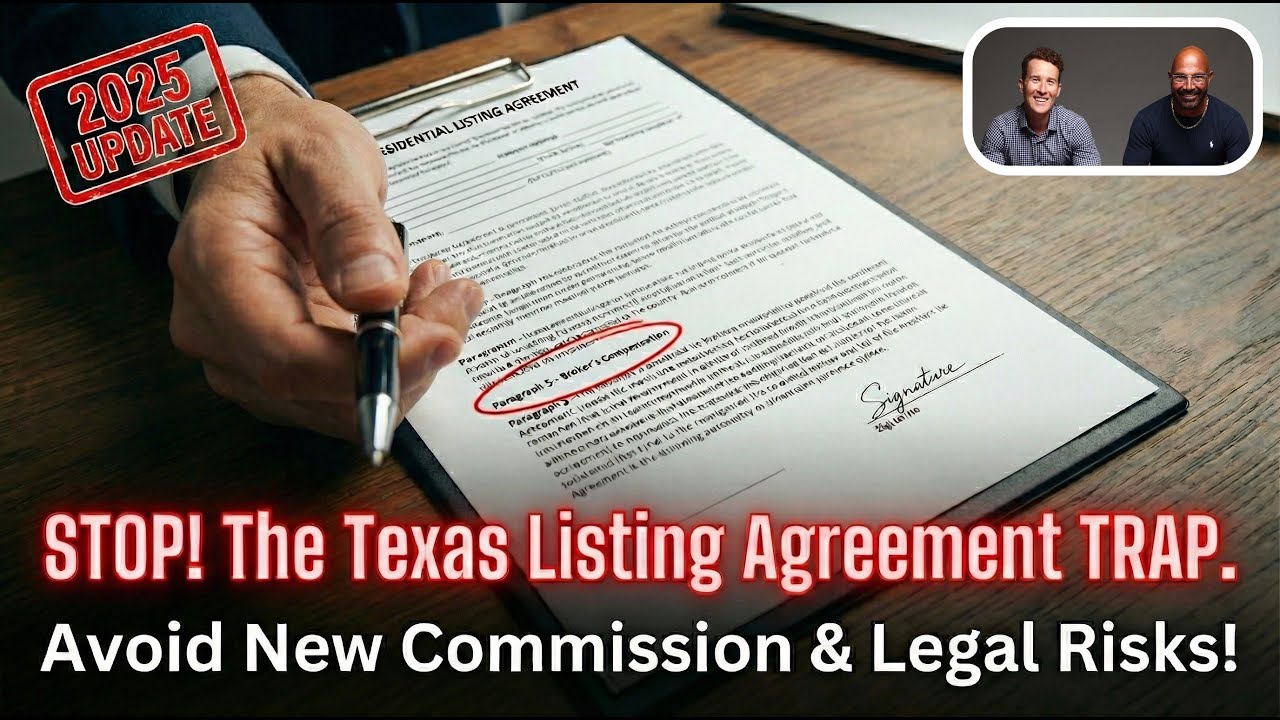 Decoding the Texas Listing Agreement in 2025: What Every Seller MUST Know Before Signing