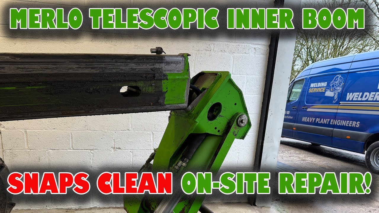 Merlo Telehandler Breaks Clean, We Travel Far to Fix it On-Site!