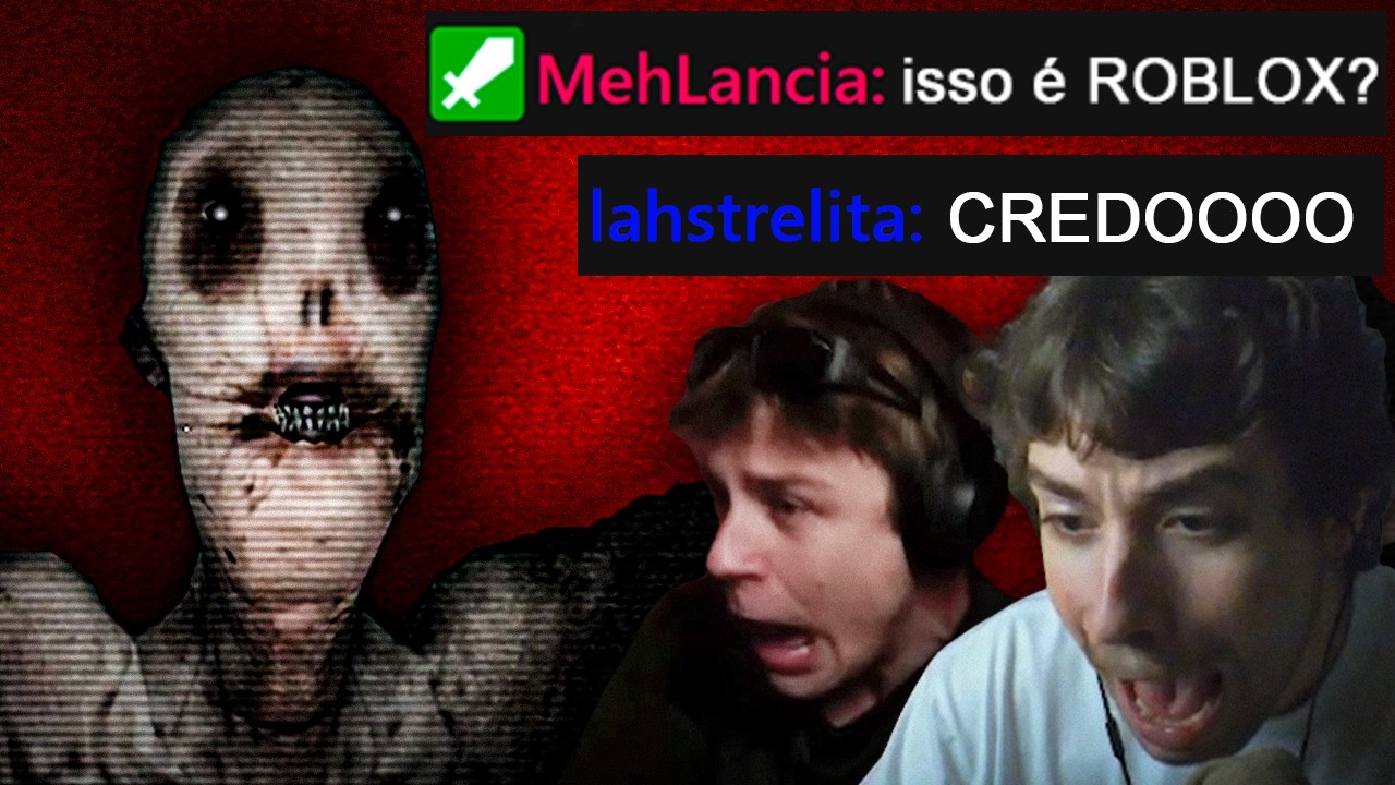 esse jogo de terror do ROBLOX &eacute; t&atilde;o realista que nos fez BORRAR as CAL&Ccedil;AS (com cereaw)