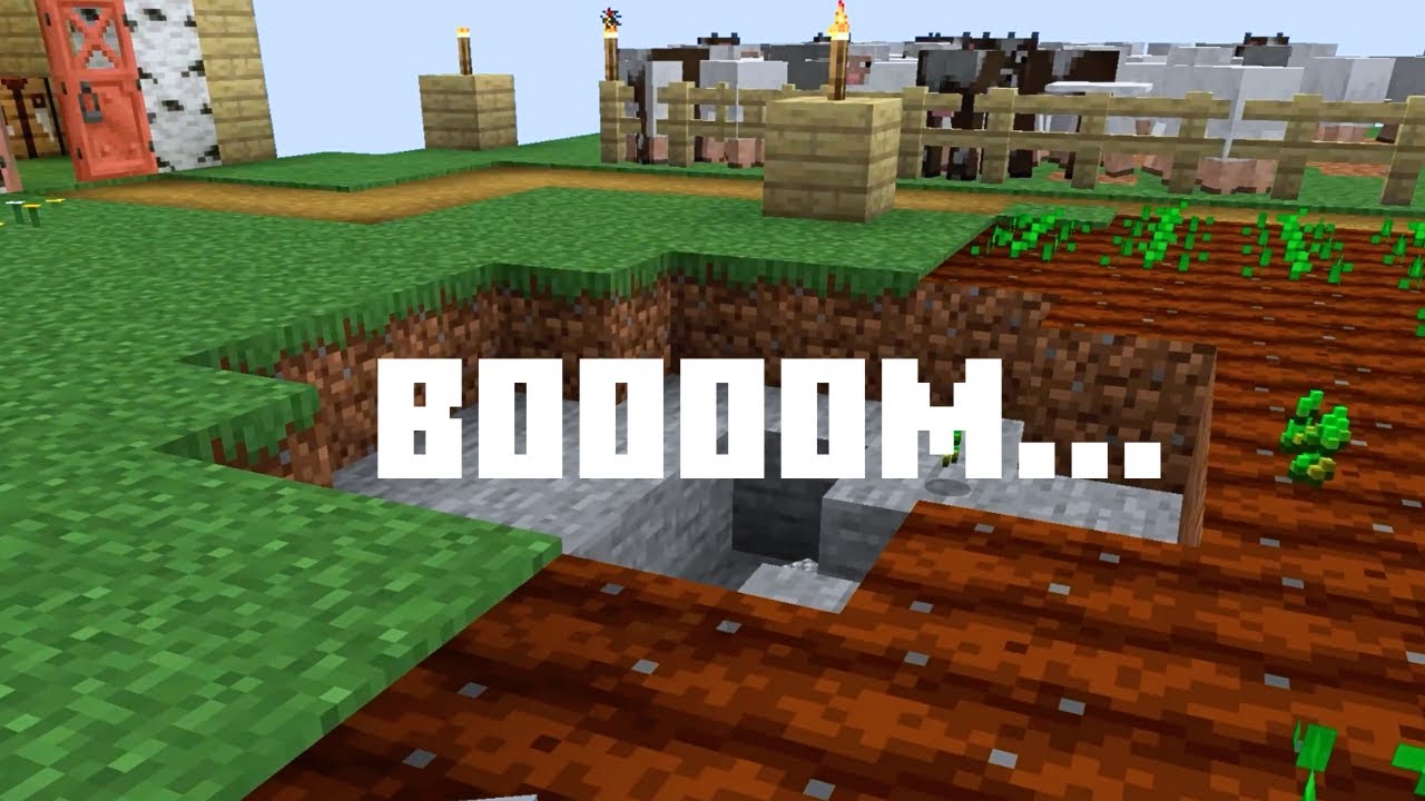 A Creeper Blew Up My Wheat Farm