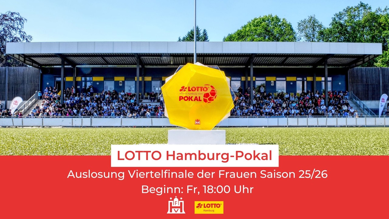 Auslosung LOTTO Hamburg-Pokal Viertelfinale der Frauen am 06.03.2026