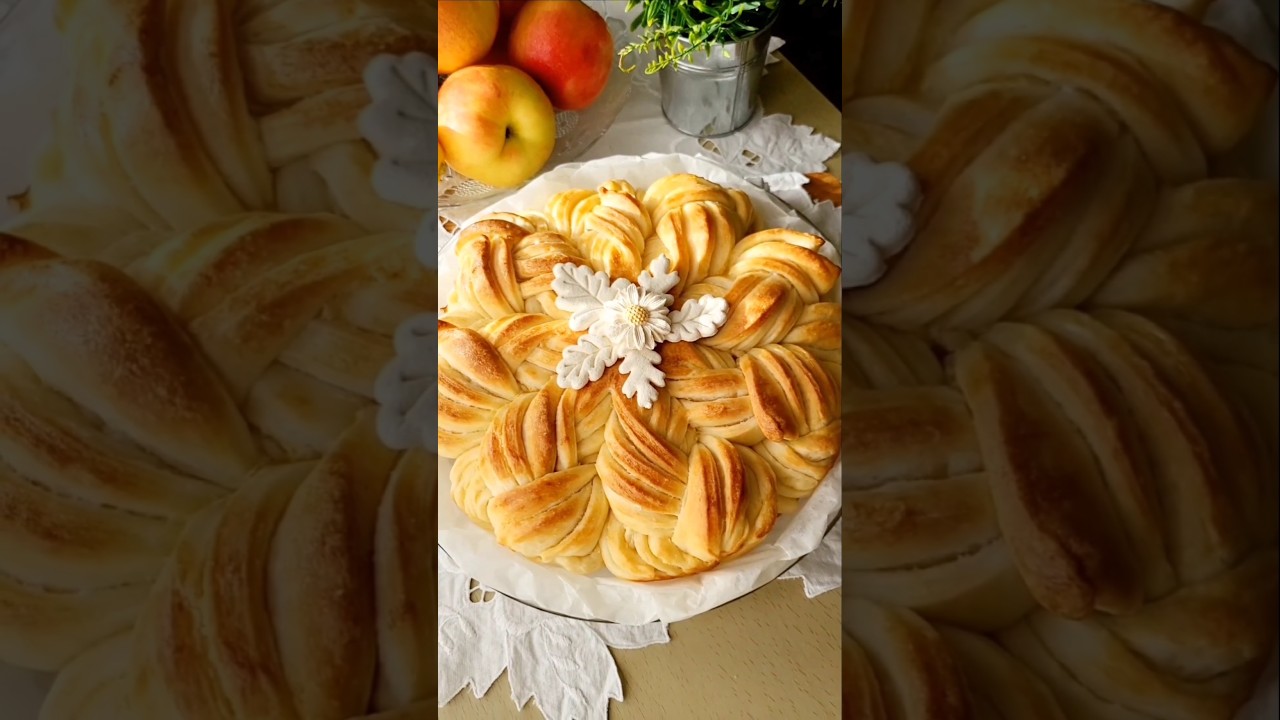 Pletena pogača za svaku priliku, recept je napisan u opisu videa