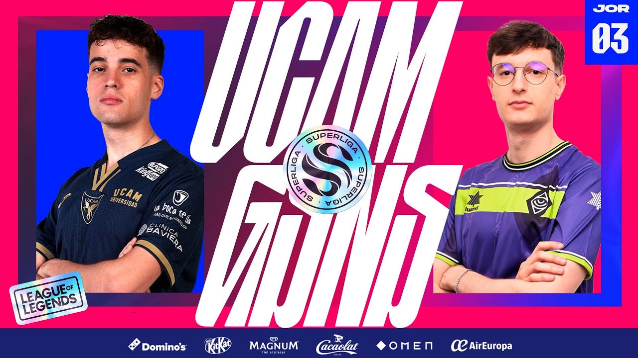 UCAM ESPORTS VS GUASONES - JORNADA 3 - SUPERLIGA - VERANO 2024 - LEAGUE OF LEGENDS