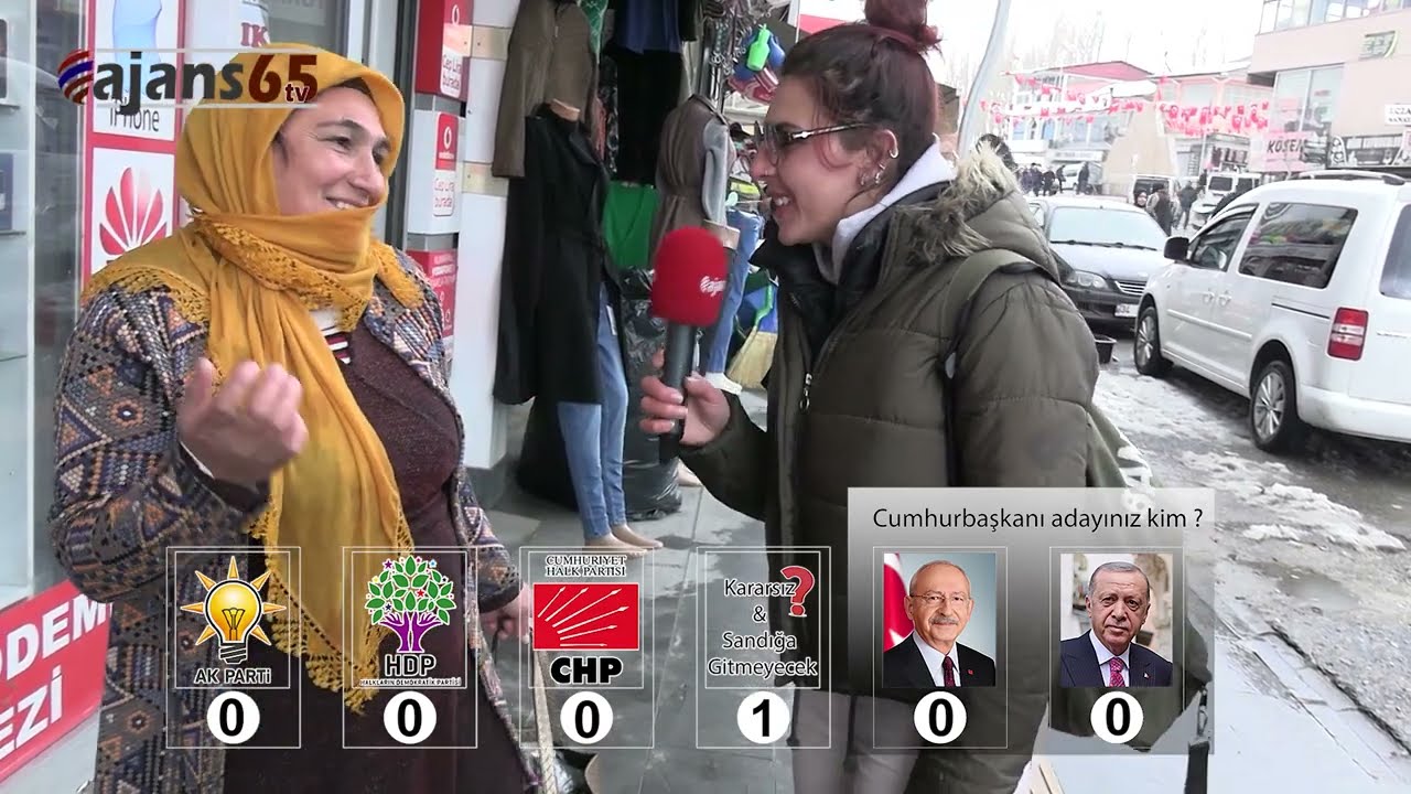 Başkale'de Sayaçlı Seçim Anketi Yaptık:  Kılıçdaroğlu'nun Oylarında Büyük Yükseliş Dikkat Çekti