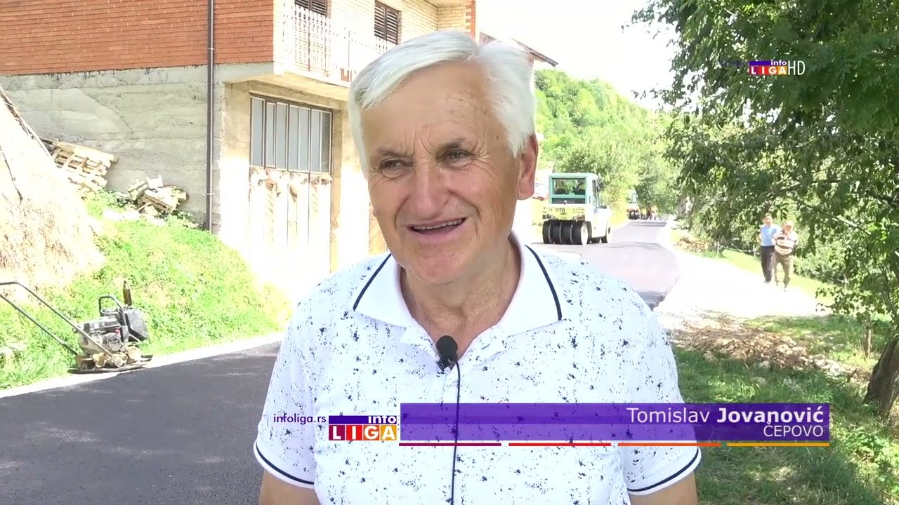 Čepovo dobilo asfalt – put ka Arilju sada mnogo bliži