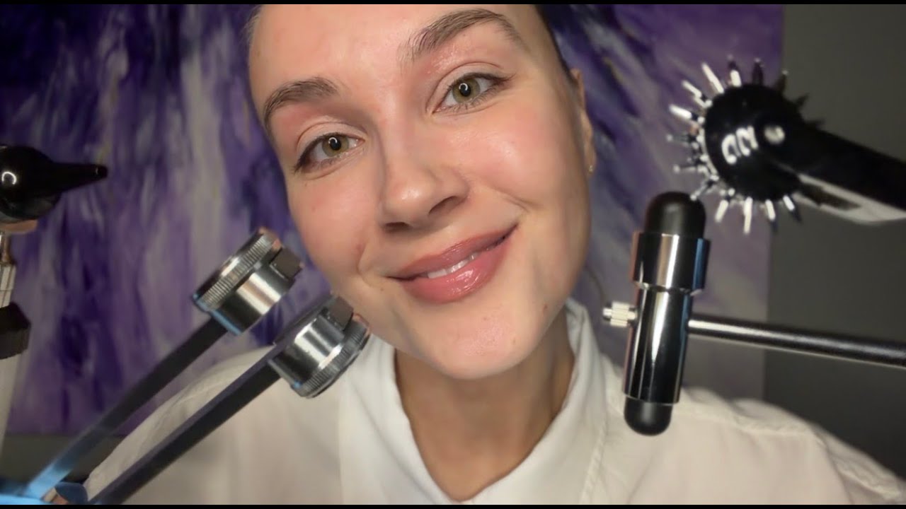 ASMR Your 1st Cranial Nerve Exam in 2026 | Soft Spoken RP (for Insomnia & Migraine)