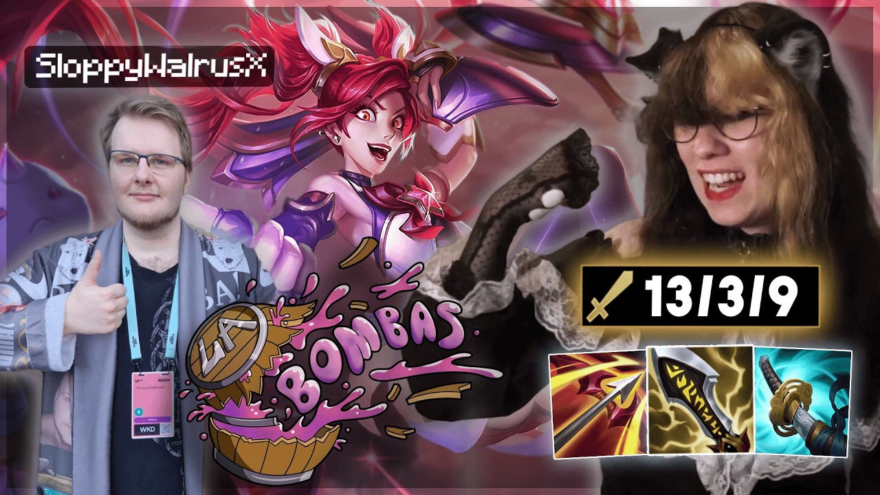 JINX SOLO CARRY IN LA BOMBAS SCRIM + QUADRA KILL | WITH @SloppyWalrusX