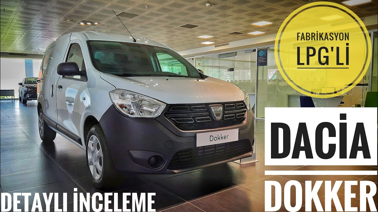 DACİA DOKKER VAN 2020 | 1.6 ECO-G FABRİKASYON LPG'Lİ | EN UCUZ TİCARİ
