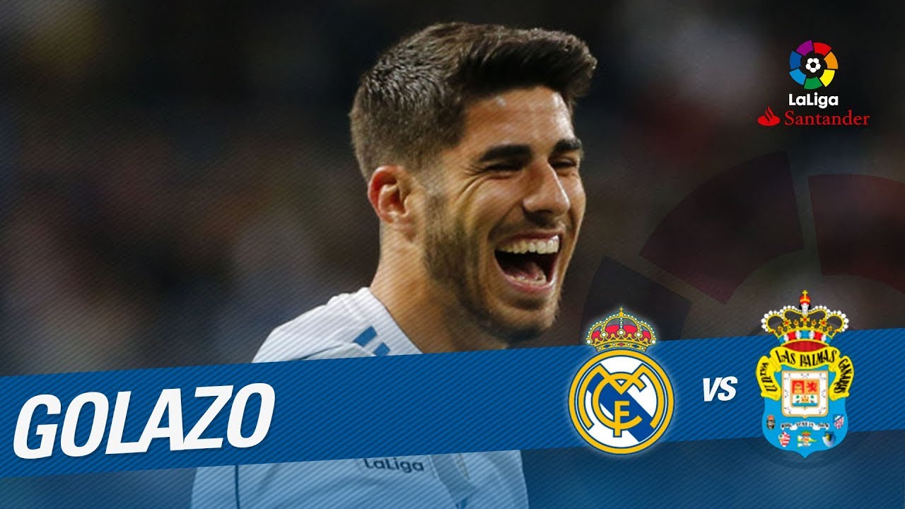 Golazo de Asensio (2-0) Real Madrid vs UD Las Palmas