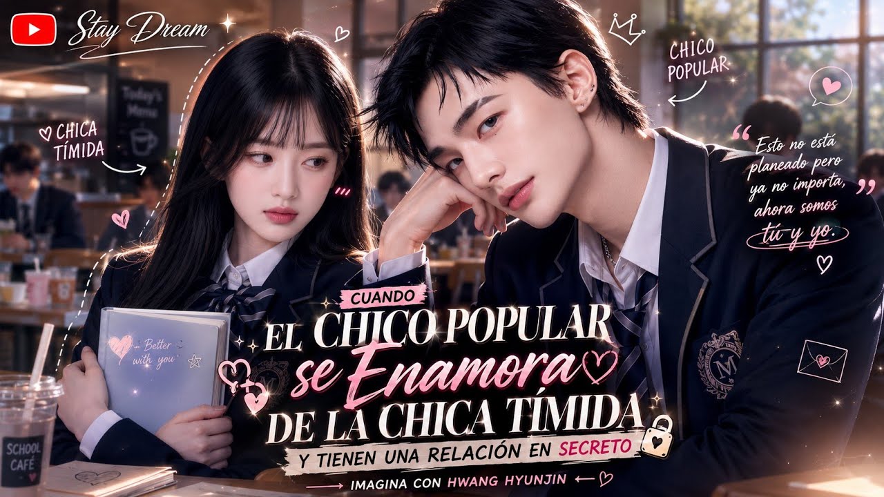 ❝Cuando el Chico Popular se Enamora de la Chica Tímida y...❞ | Imagina Con Hwang Hyunjin | Cap.Unico