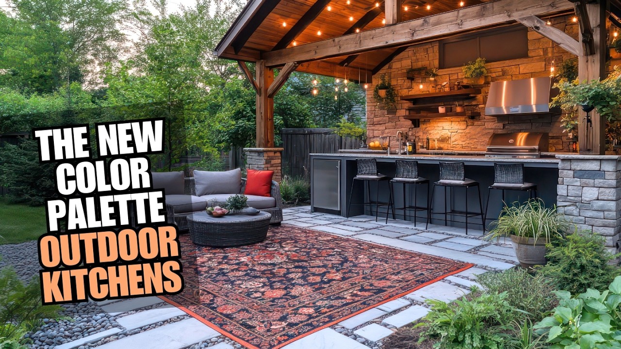 Why Gray Stone is DEAD: The New Color Palette for Outdoor Kitchens