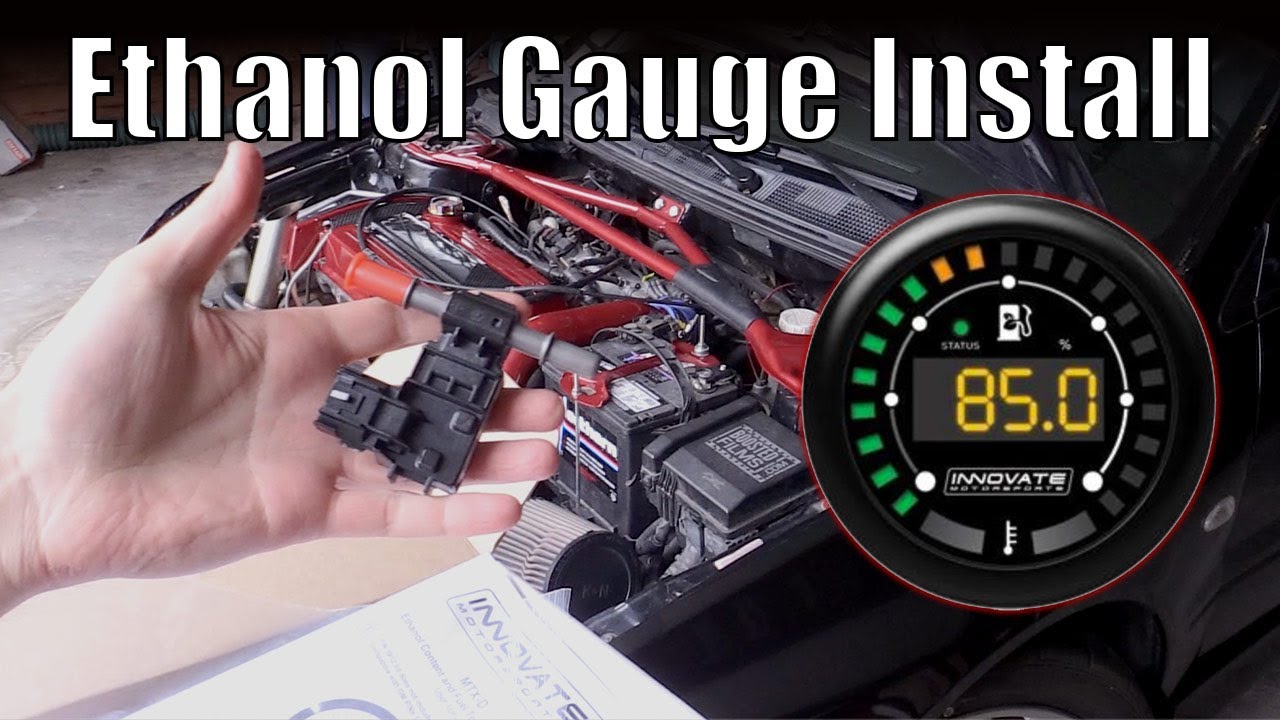 Как установить датчик содержания этанола E-85 &mdash; EVO 8 / Evo 9