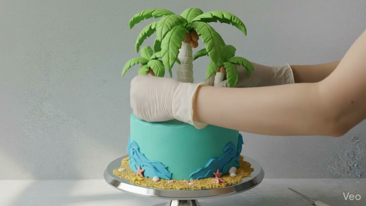 Tropical paradise cake  Motion Ai