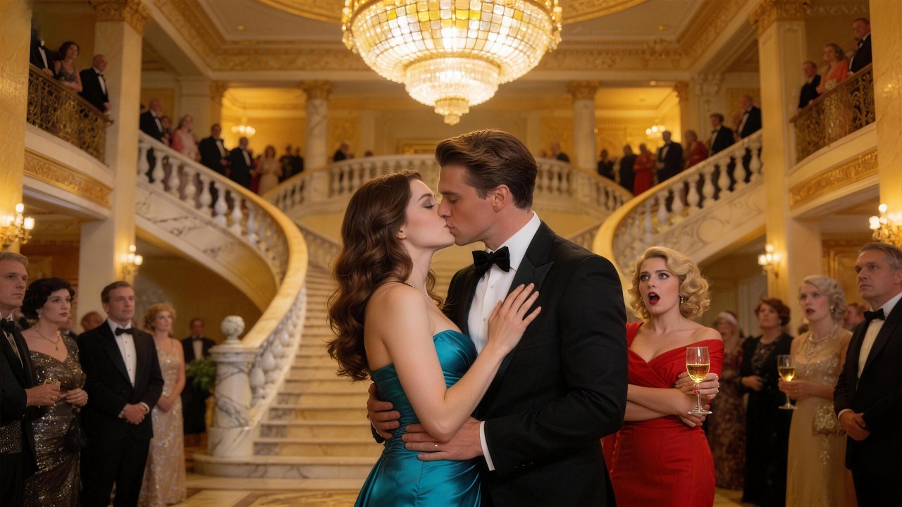 Ex-Husband Brought His New Wife — Then Froze When a Billionaire Kissed His Ex-Wife