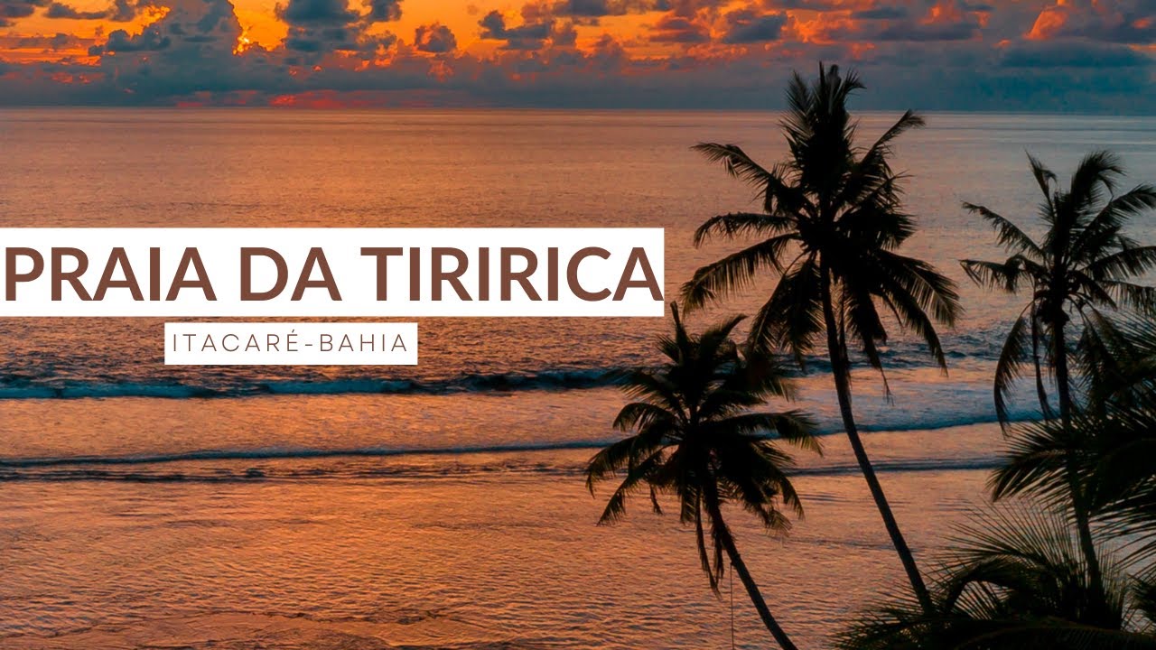 PRAIA da TIRIRICA em ITACAR&Eacute;, BAHIA