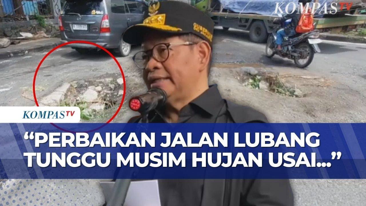 Pemprov DKI Tambal Jalan Berlubang, Perbaikan Permanen Tunggu Musim Hujan Usai | SAPA MALAM