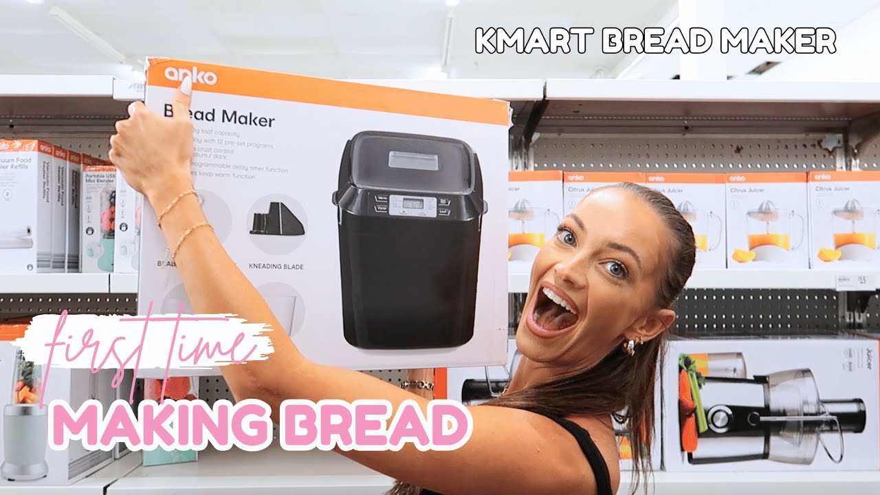 TRYING THE VIRAL BREAD MAKER FROM KMART *AUSSIE MUM VLOGGER*