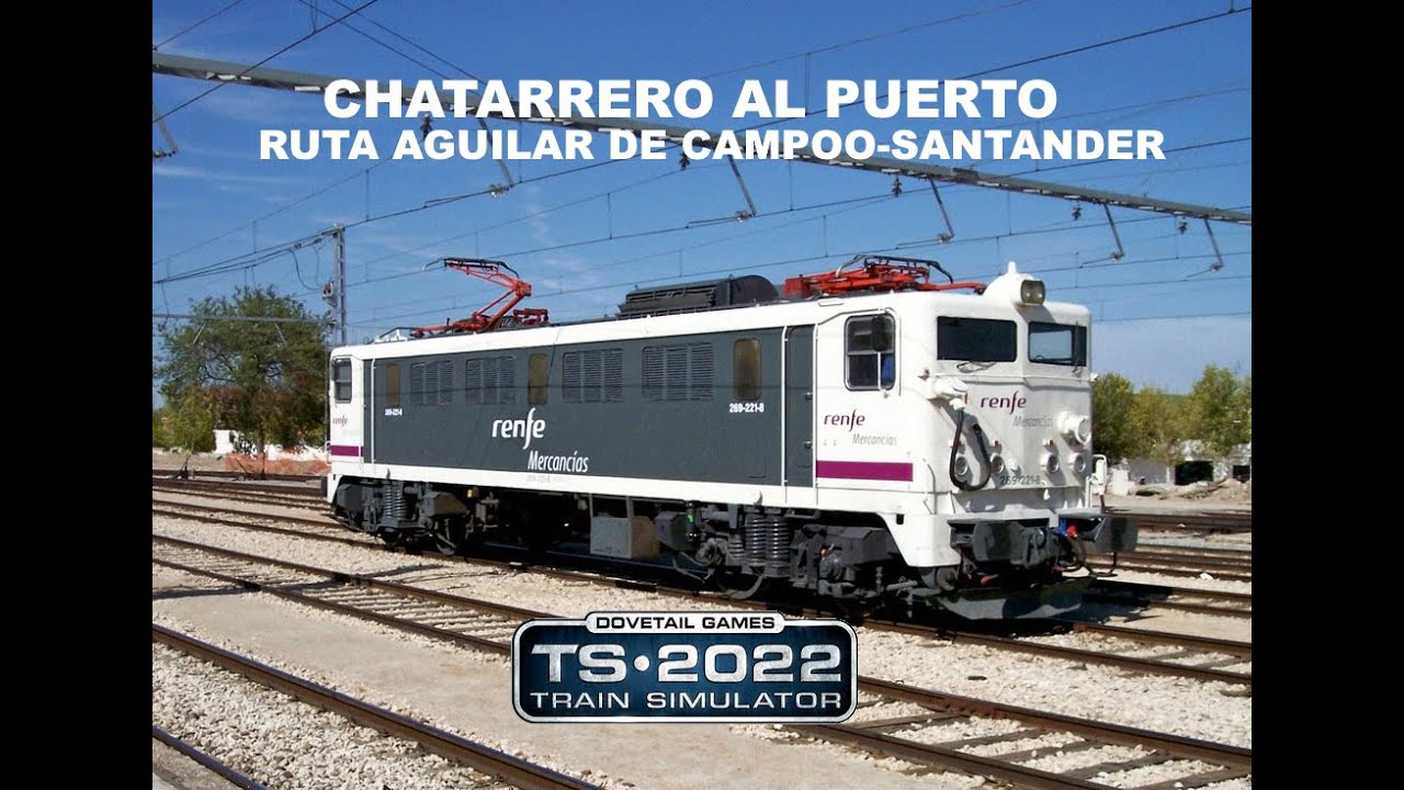 RailWorks Train Simulator 2022  Chatarra al puerto Ruta Adif 160 Santander-Aguilar de Campoo