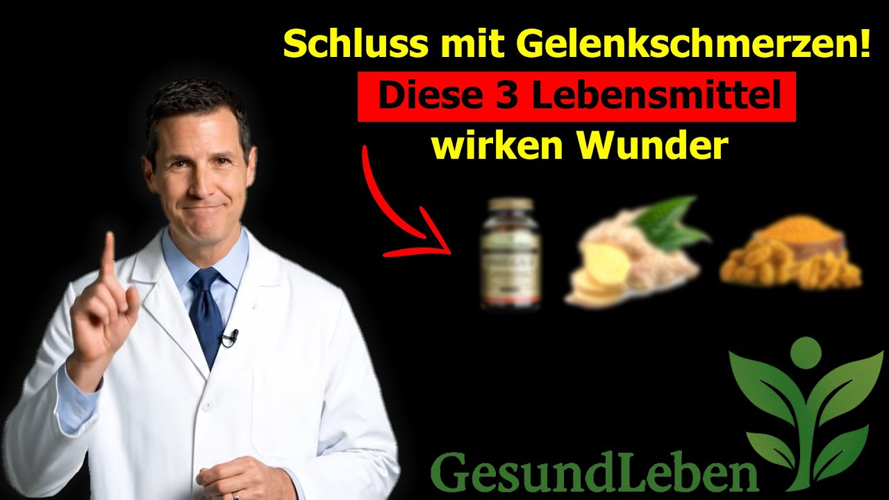 Vergiss Schmerzmittel! 💊 Diese 3 Lebensmittel lindern Gelenkschmerzen  | GesundLeben