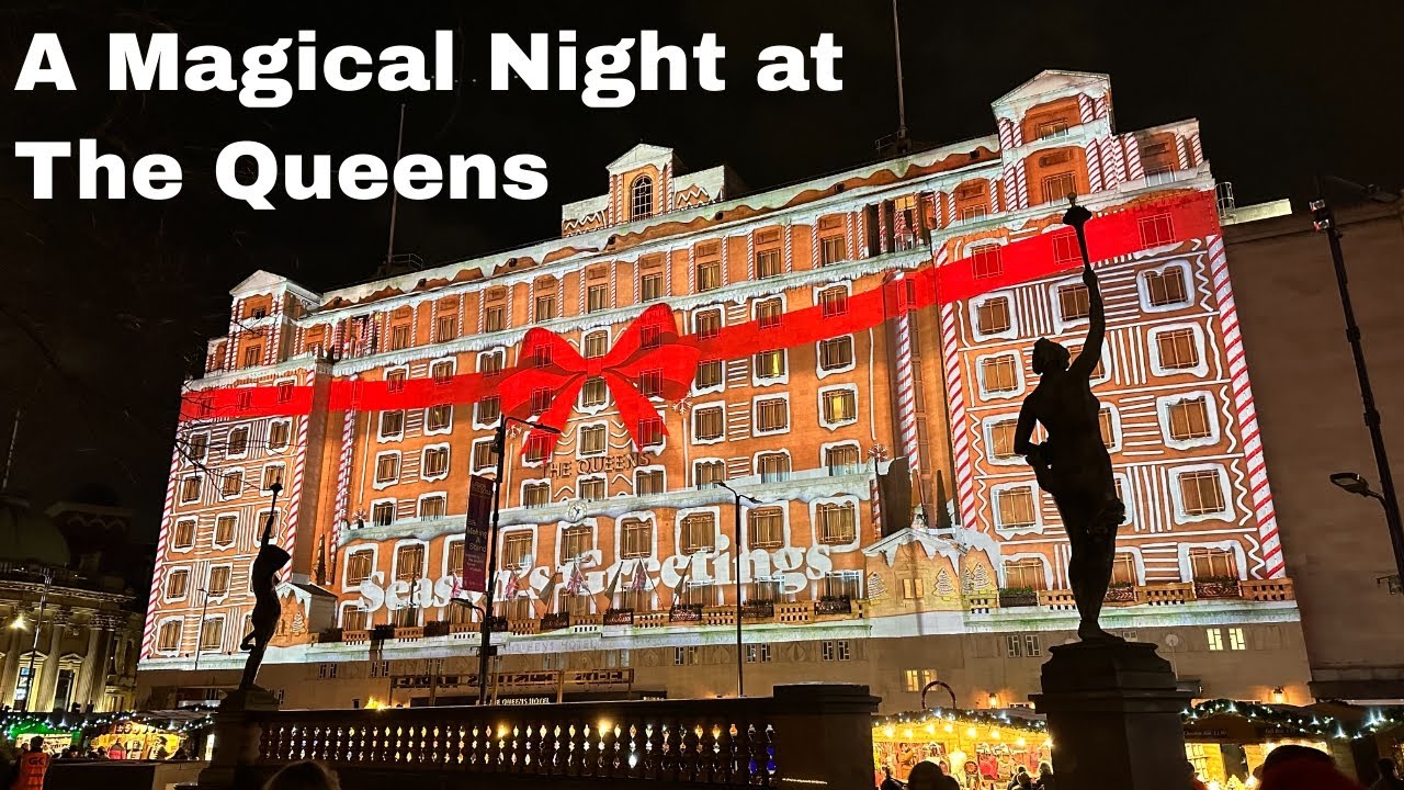 The Most Amazing Gingerbread House Christmas Light Projection Display (The full 9-minute show)