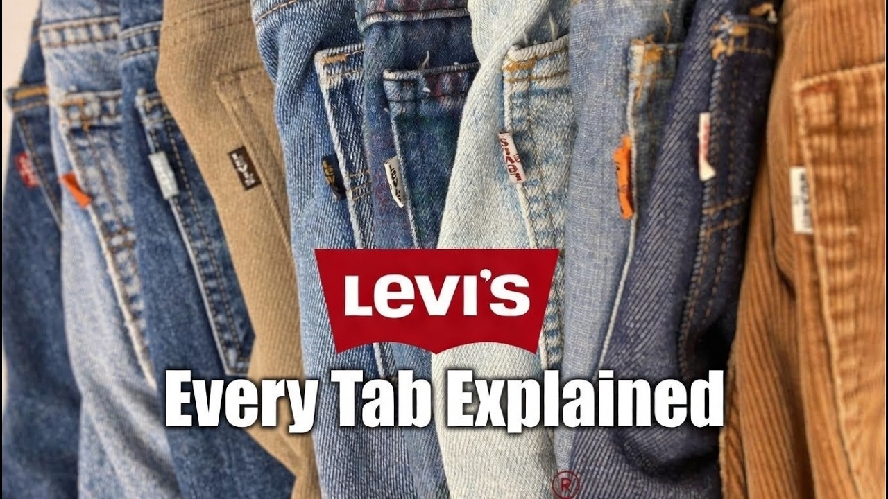 Объяснение цвета каждого ярлыка Levi's