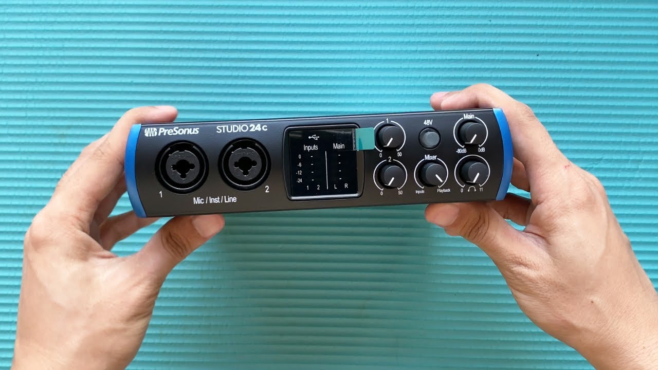Presonus Studio 24c Audio Interface Unboxing - WHAT'S INSIDE THE BOX