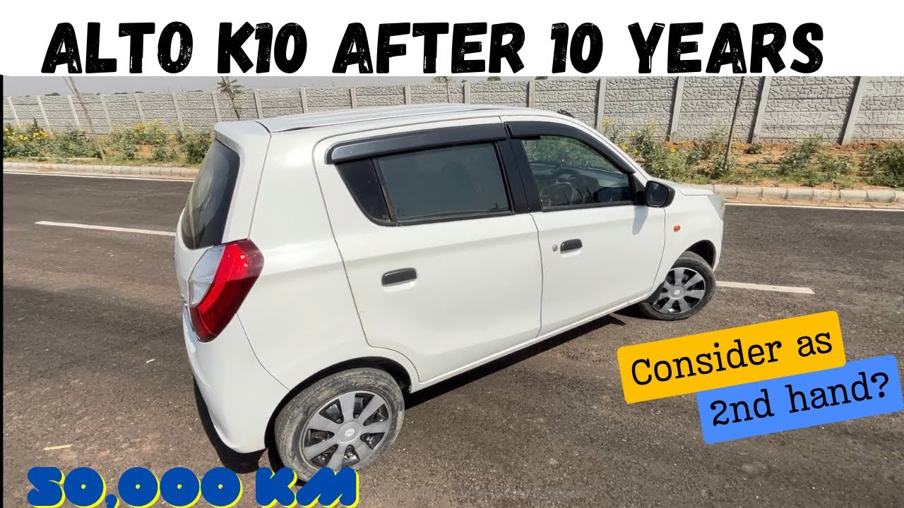 Alto k10 की सच्चाई 🤔 2025 मे | Alto k10 honest ownership review after 10 years of #alto