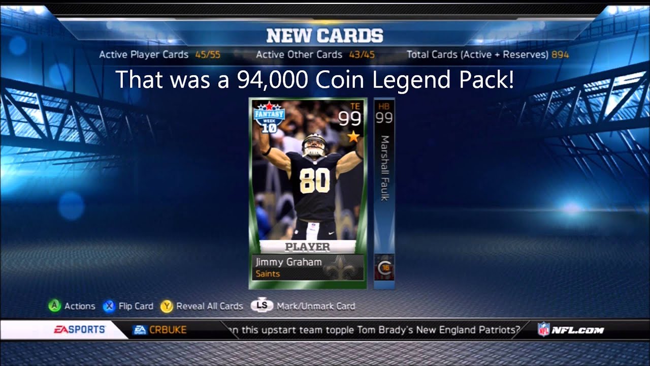MUT 13 - Limited Edition Walter Payton and 10 Pack Legend Bundle