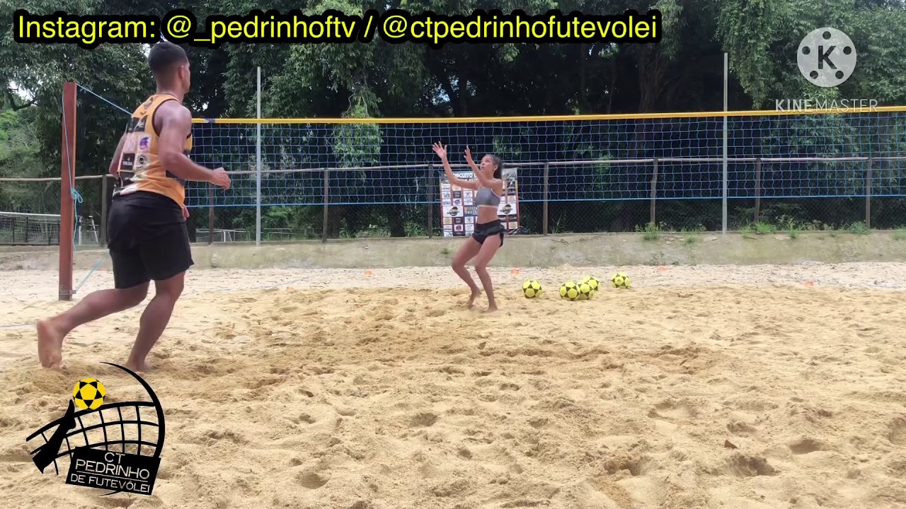 Fundamentos e variações de treinos para futevôlei