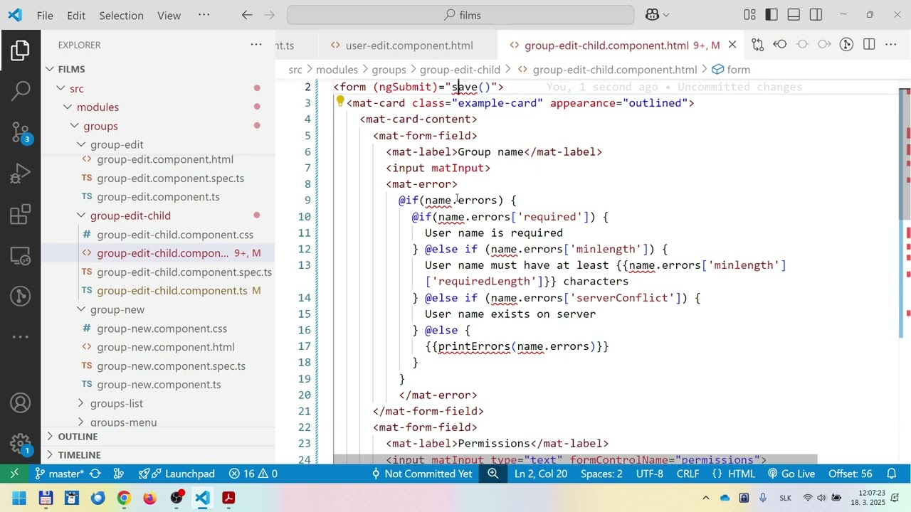 Moderné webové technológie 11 - Angular