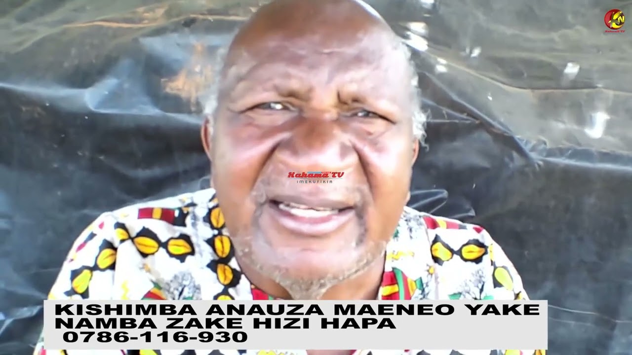KISHIMBA ATANGAZA  KUUZA MAENEO YAKE KAHAMA AKARIBISHA WAWEKEZAJI