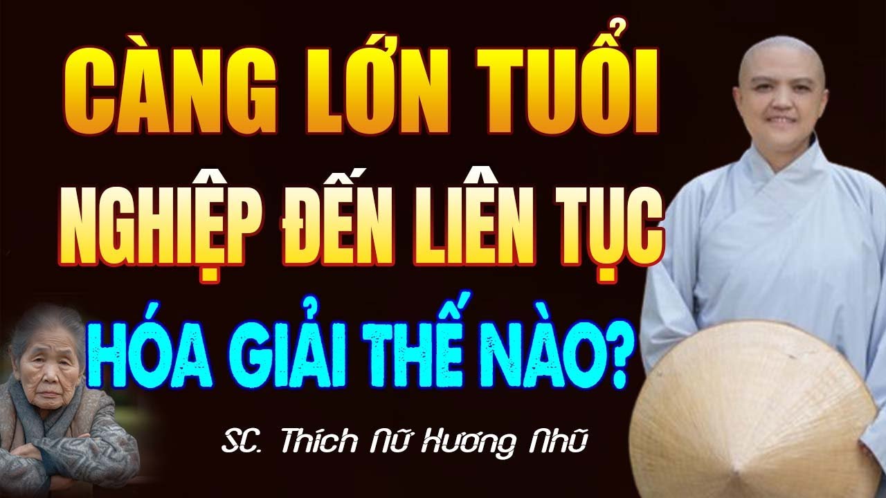Càng lớn tuổi NGHIỆP ĐẾN LIÊN TỤC làm thế nào HÓA GIẢI? - TT. Thích Đạo Thịnh